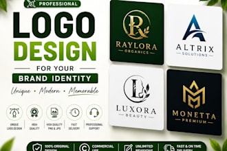 design luxury fashion logo for your business identity