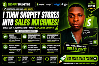 do shopify marketing, boost shopify sales, ecommerce marketing and facebook ads