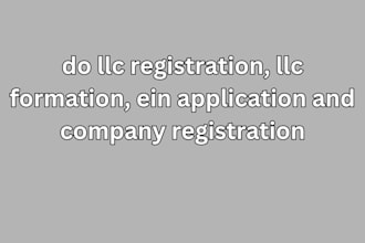 do llc registration, llc formation, ein application and company registration