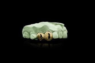 design custom 10k gold grillz cad open face grillz cad grillz casting stl 3dm