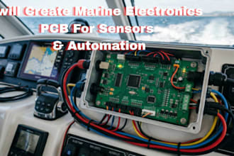create marine electronics pcb for sensors and automation