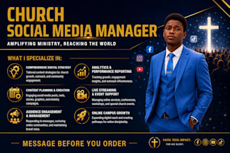 be your church social media manager