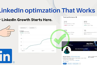 rewrite an optimized linkedin profile