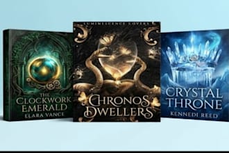 design fantasy fiction dark romance book covers