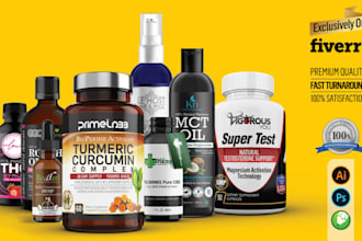 do product label design, label packaging design