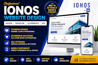 ionos website design ionos website redesign ionos ecommerce website ionos SEO
