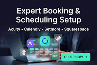 build a squarespace booking website with acuity scheduling