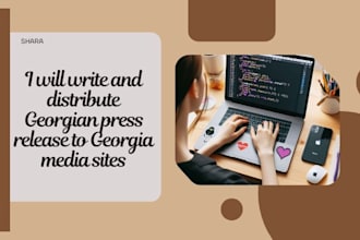 write and distribute georgian press release to georgia media sites