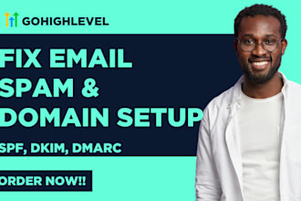 fix gohighlevel email deliverability, domain integration, and dmarc setup