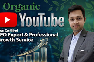be your professional youtube video SEO for higher rankings