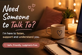 provide friendly chat, emotional support and personal growth guidance