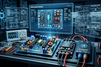 design bms, battery management systems and power electronics pcb