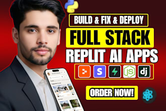 fix replit ai website, vibe coding app, stripe payments, supabase and firebase