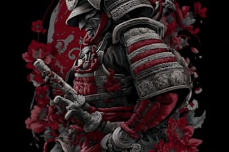 make a traditional japanese irezumi tattoo