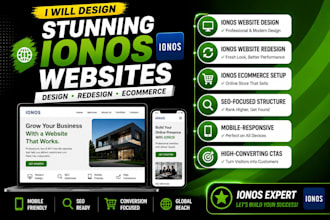 ionos website design ionos website redesign ionos ecommerce website ionos SEO
