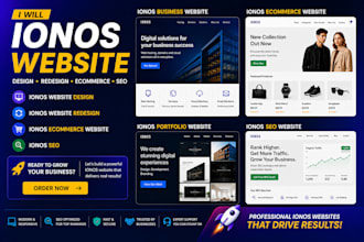 ionos website design ionos website redesign ionos ecommerce website ionos SEO