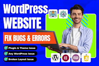 fix wordpress issues, fix wordpress error, wordpress bug fix, woocommerce fix