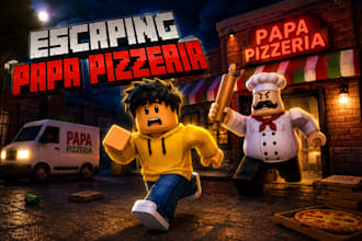 make CTR boosting gaming thumbnail