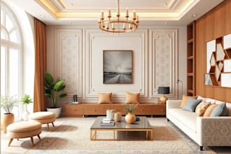 interior design your bedroom and living room