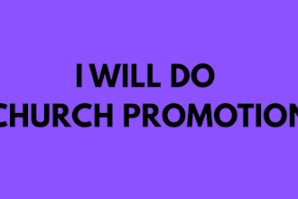 do church promotion church service