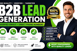 do b2b lead generation, direct phone number, data enrichment, mobile number list