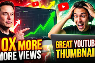 design great youtube thumbnail or miniature yt thumbnail