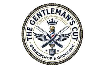 design an outstanding barber shop logo