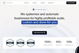 design modern webflow website
