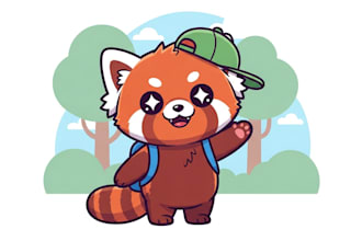 draw cute cartoon character