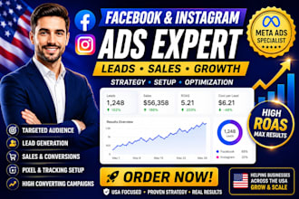 set up facebook and instagram ads manager campaigns