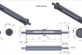 be your solidworks expert for 3d modeling and technical drawing