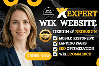 wix website design wix website redesign wix website development wix website