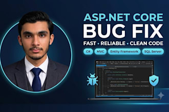 fix bugs in your aspnet core mvc web application