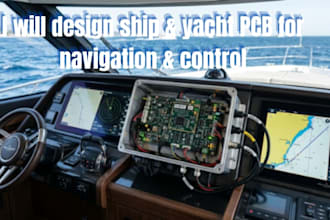 design ship and yacht pcb for navigation and control
