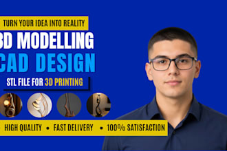 convert 2d drawings and images into 3d stl, step and 3mf files for 3d printing