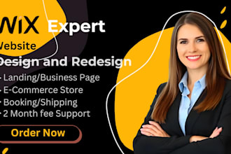 design redesign professional wix website wix studio harmony online store