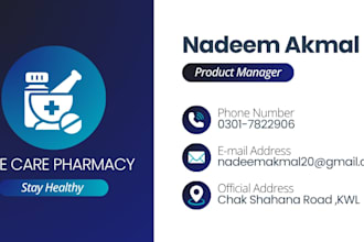 design unique business card, visiting card, name card
