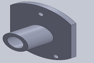 do modeling and 2d industrial drawings in solidworks
