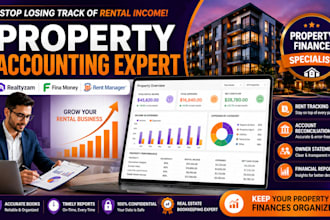 manage property accounts with doorloop, realtyzam, fina money and rent manager