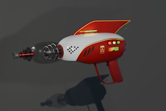 design 3d game assets and props with full pipeline texture