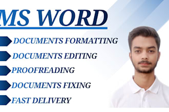 format edit and fix your document professionally