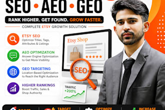 do monthly onpage seo etsy product ranking geo aeo etsy product optimization