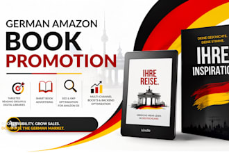 promote german amazon book KDP marketing kindle ebook promotion