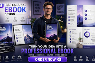 create a professional e book for your business or brand