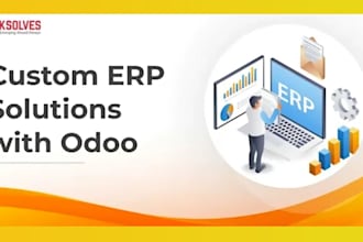 develop and customize odoo modules, erp systems and business automation solution
