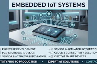 develop custom embedded architectures for iot and smart devices