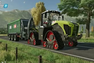 design realistic farming simulator 25 american farm and map setup
