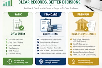 do bookkeeping and accounting