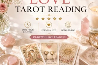 provide an honest and detailed love tarot reading