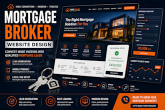 mortgage broker website, mortgage website redesign, loan officer website